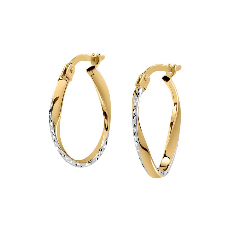 Valeria Creolen 88754808 585er Gelbgold – Bild 1 von 3