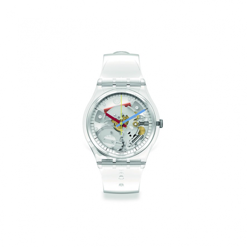 Swatch Unisexuhr SO28K100-S06 Kunststoff – Bild 1 von 2