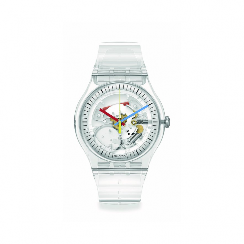 Swatch Unisexuhr SO29K100-S06 Kunststoff – Bild 1 von 2
