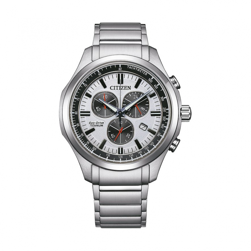 Citizen Chronograph Eco-Drive Taucher AT2530-85A Titan, Titan – Bild 1 von 3