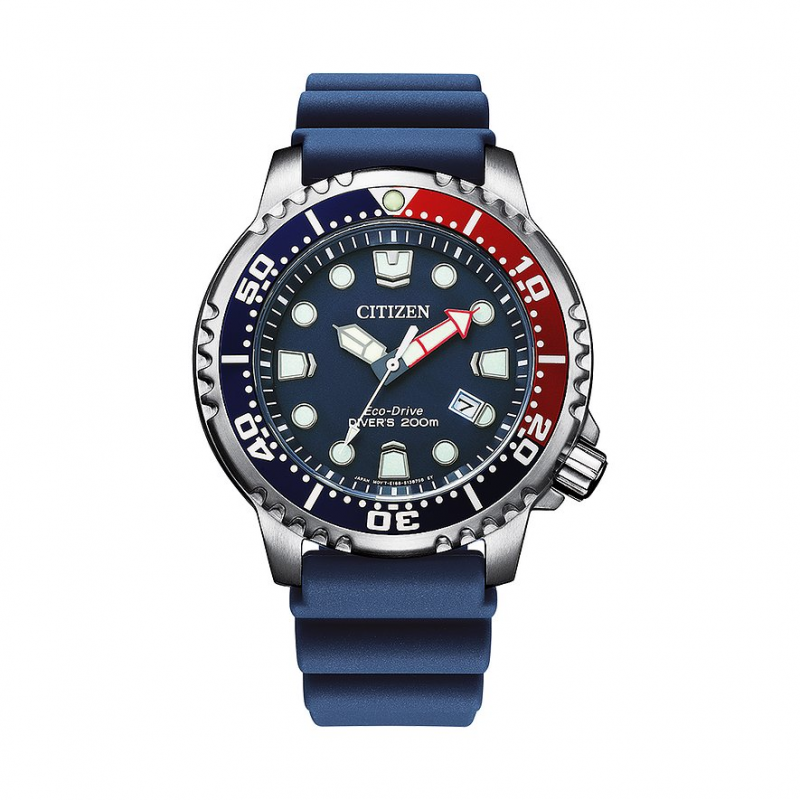 Citizen Taucheruhr Super Titanium BN0168-06L Edelstahl, Edelstahl – Bild 1 von 3