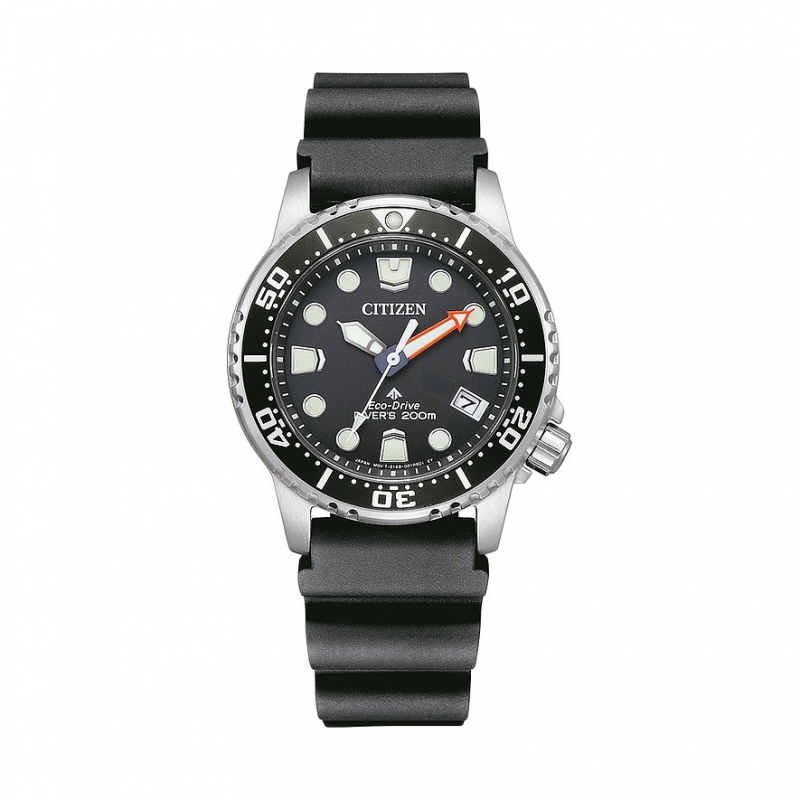 Citizen Taucheruhr Eco-Drive Taucher EO2020-08E Edelstahl, Edelstahl – Bild 1 von 3