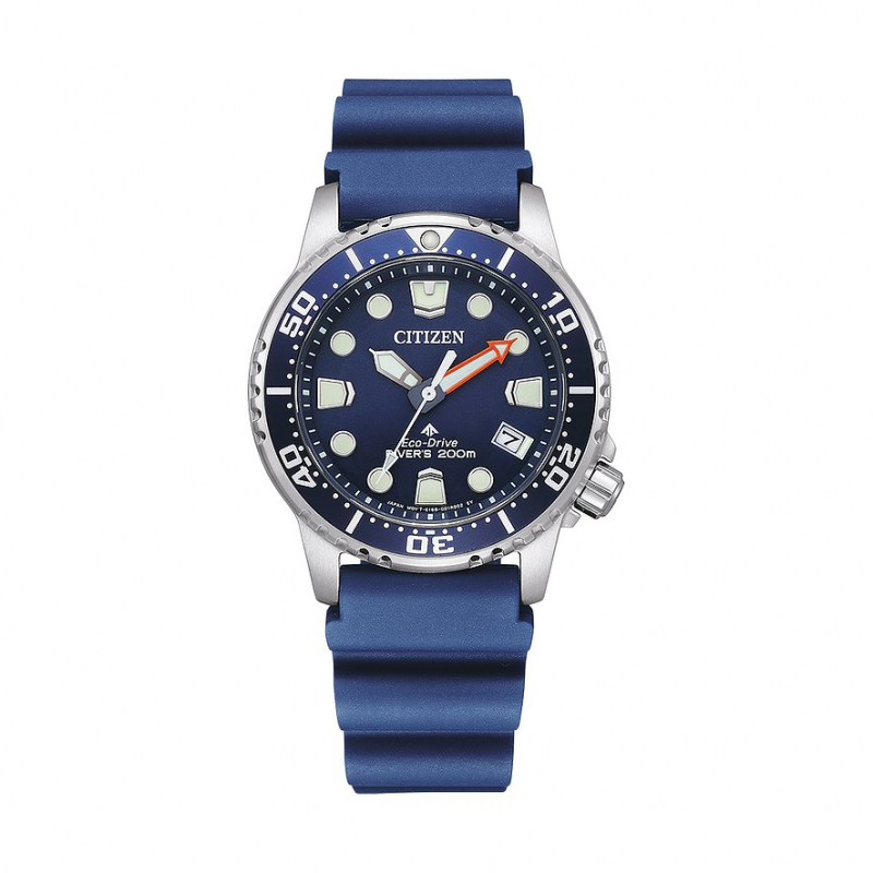 Citizen Taucheruhr Eco-Drive Taucher EO2021-05L Edelstahl, Edelstahl – Bild 1 von 3
