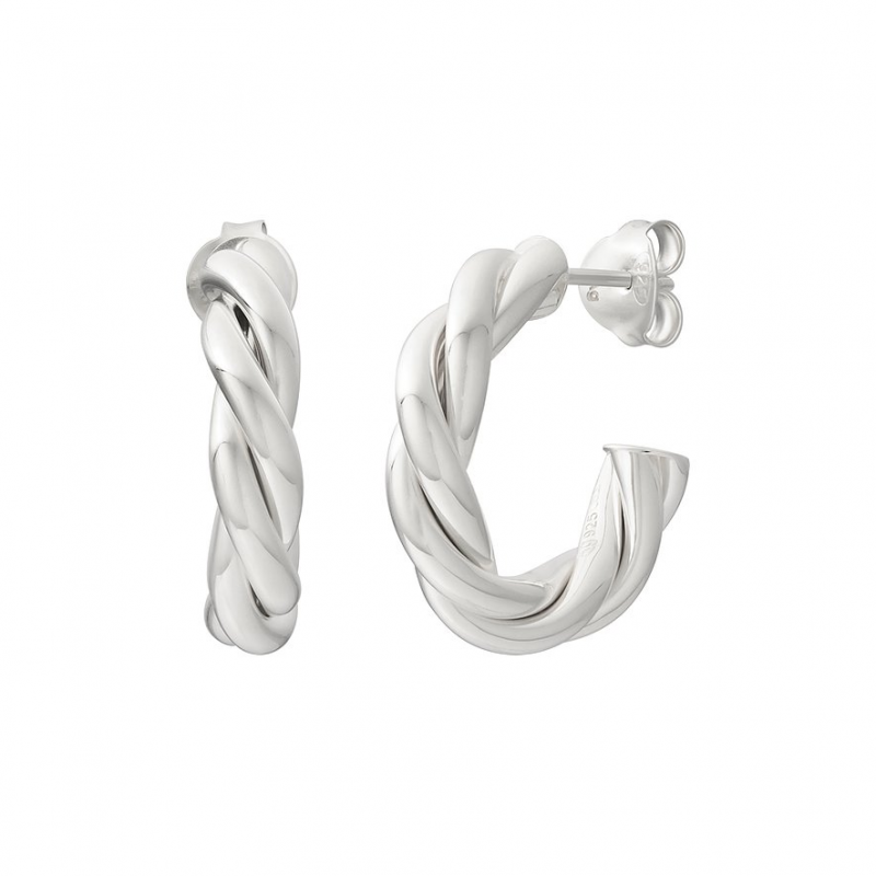 Caï Creolen 274210116R 925er Silber – Bild 1 von 2