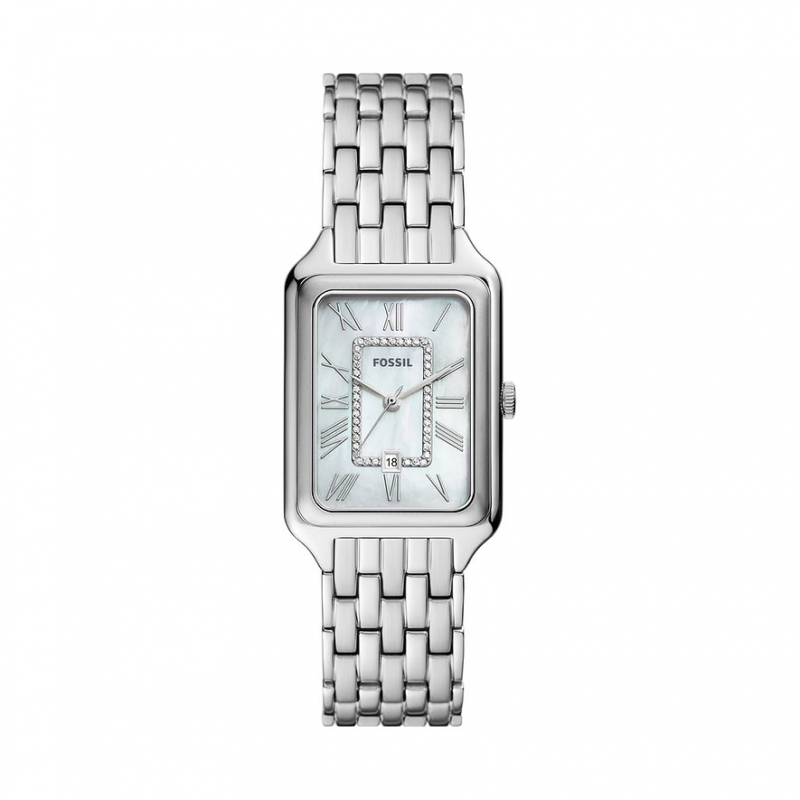 Fossil Damenuhr RAQUEL ES5306 Edelstahl – Bild 1 von 3