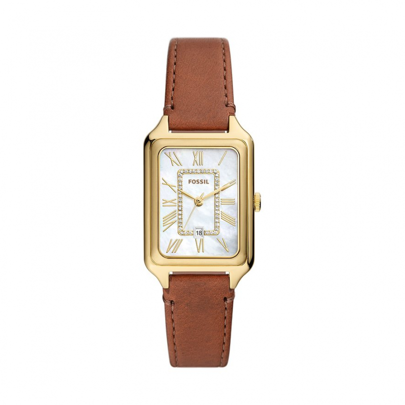 Fossil Damenuhr RAQUEL ES5307 Edelstahl – Bild 1 von 3