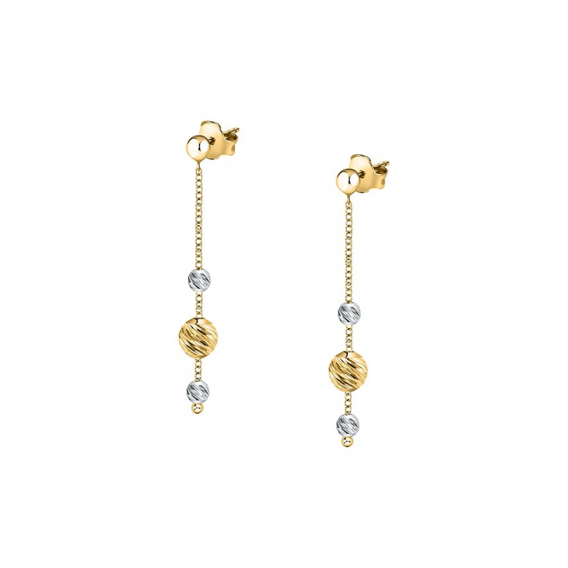 Valeria Ohrhänger 88804538 585er Gelbgold, 585er Weißgold – Bild 1 von 2