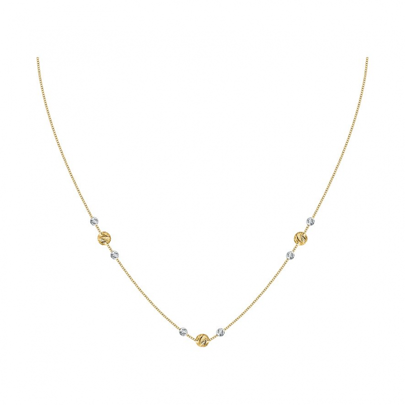 Valeria Kette 88804554 585er Gelbgold, 585er Weißgold – Bild 1 von 2