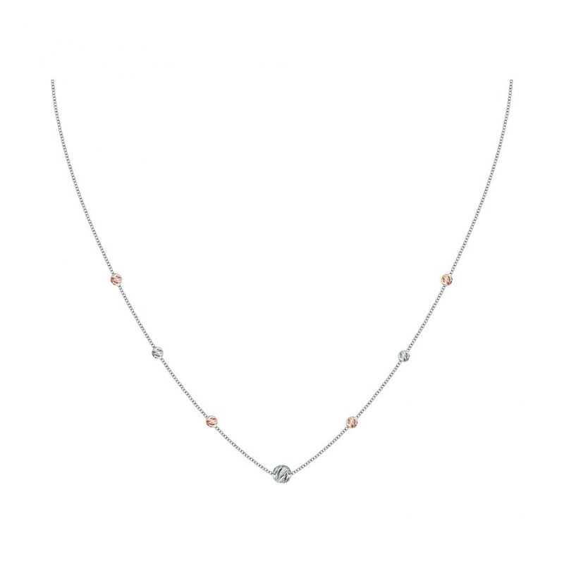 Valeria Kette 88804562 585er Weißgold, 585er Roségold – Bild 1 von 2