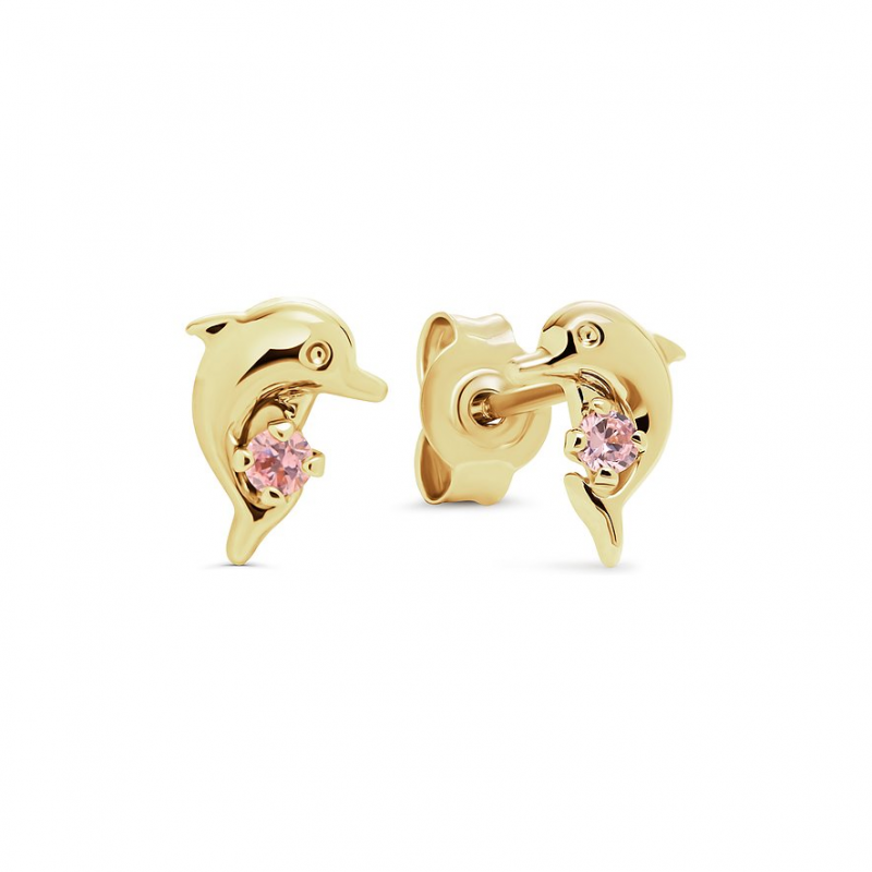 FAVS Little Friends Ohrstecker 88818814 375er Gelbgold – Bild 1 von 3