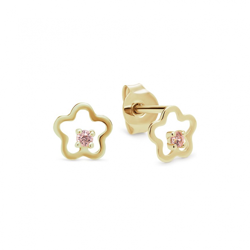 FAVS Little Friends Ohrstecker 88818857 375er Gelbgold – Bild 1 von 3