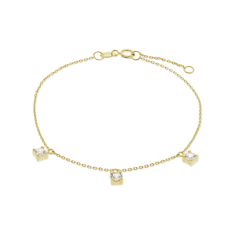 FAVS Armband 88818962 375er Gelbgold – Bild 1 von 2