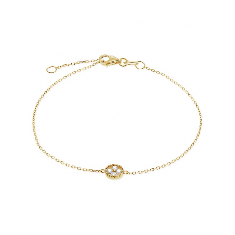 FAVS Armband 88818971 375er Gelbgold – Bild 1 von 2