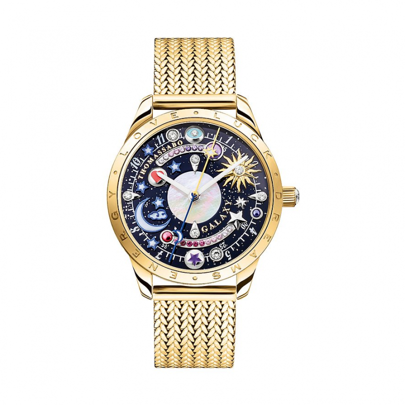 Thomas Sabo Damenuhr WA0403-264-207-33 MM Edelstahl