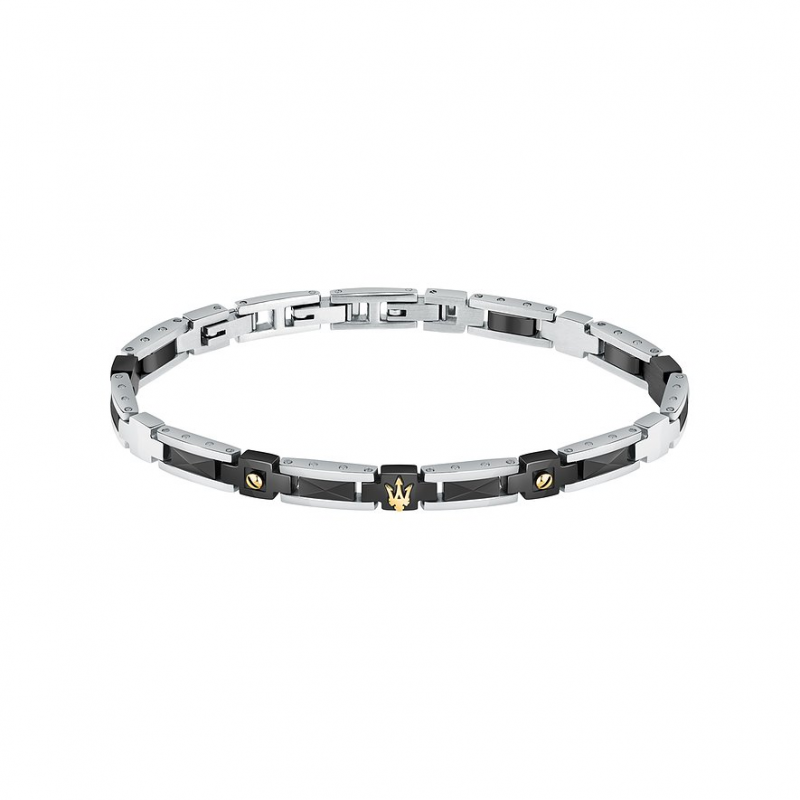 Maserati Armband JM423ATZ30 Edelstahl, Keramik – Bild 1 von 3