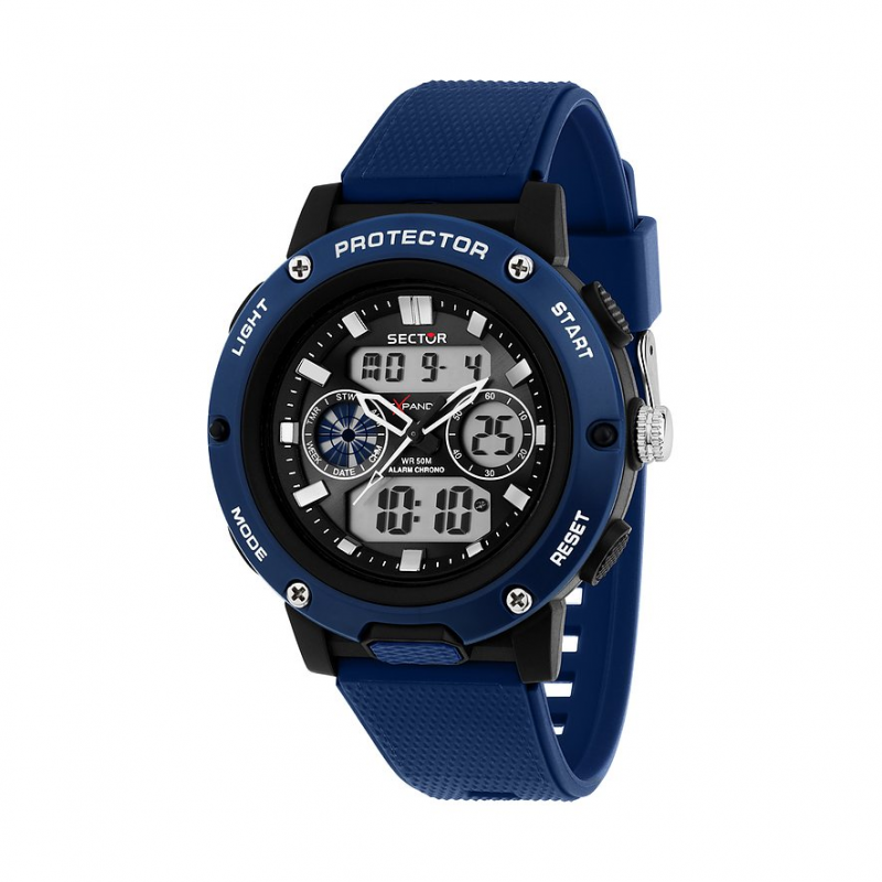 Sector Herrenuhr Ex-44 R3251292003 Kunststoff, Kunststoff – Bild 1 von 3