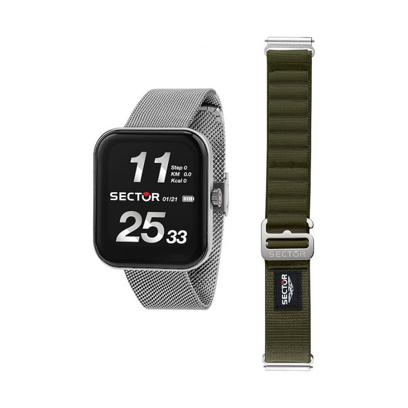 Sector Uhren-Set inkl. Wechselarmband S-03 Pro Light R3253171502 – Bild 1 von 3