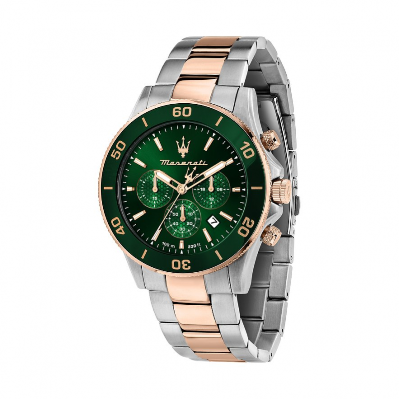 Maserati Chronograph Competizione R8873600004 Edelstahl, Edelstahl – Bild 1 von 2