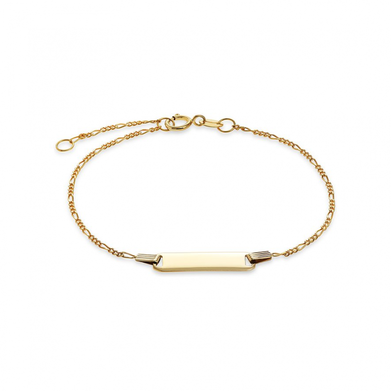 FAVS Little Friends I.D.-Armband 88837924 375er Gelbgold – Bild 1 von 3
