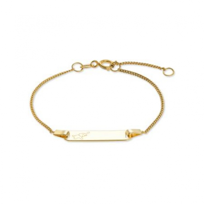 FAVS Little Friends I.D.-Armband 88837991 375er Gelbgold