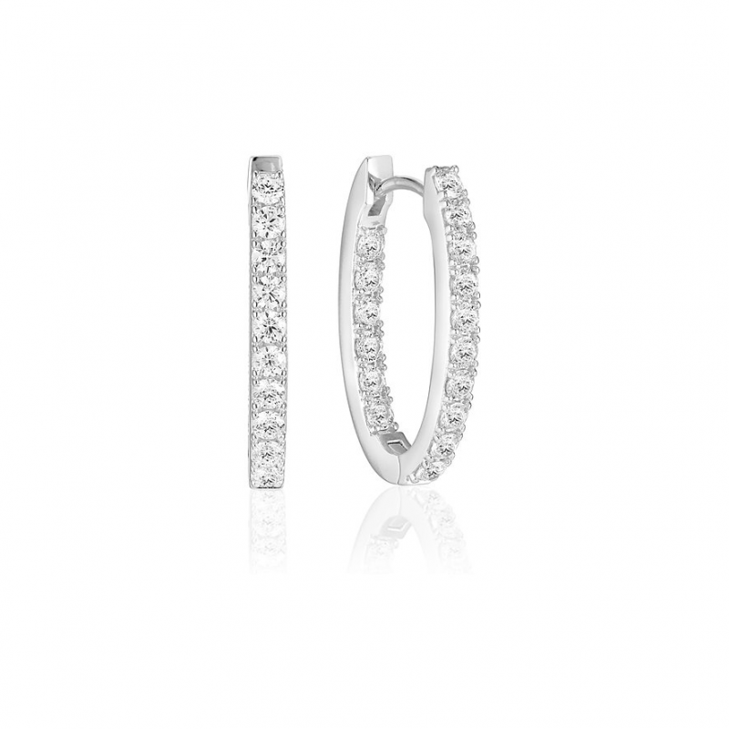 Sif Jakobs Jewellery Creolen SJ-E2312-CZ 925er Silber