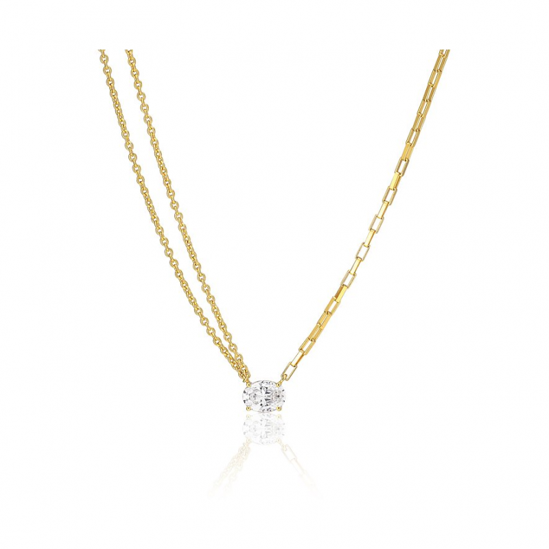 Sif Jakobs Jewellery Kette SJ-N2331-CZ-YG 925er Silber