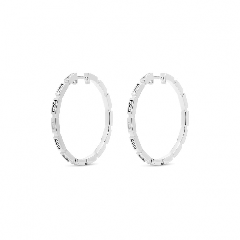 JETTE Creolen MOSAIC 88853709 925er Silber – Bild 1 von 3