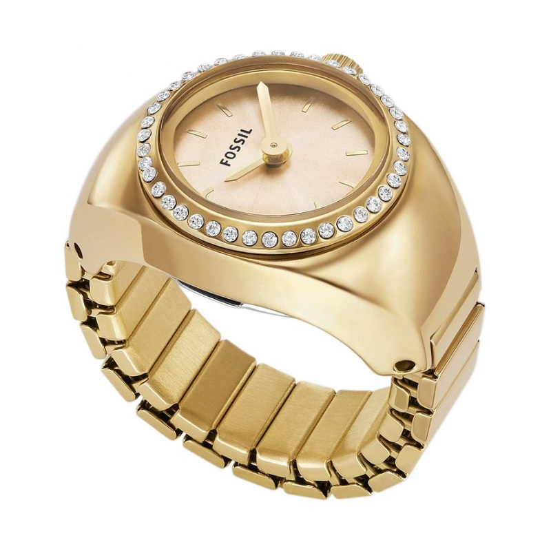 Fossil Damenuhr Watch Ring ES5319 Edelstahl – Bild 1 von 3