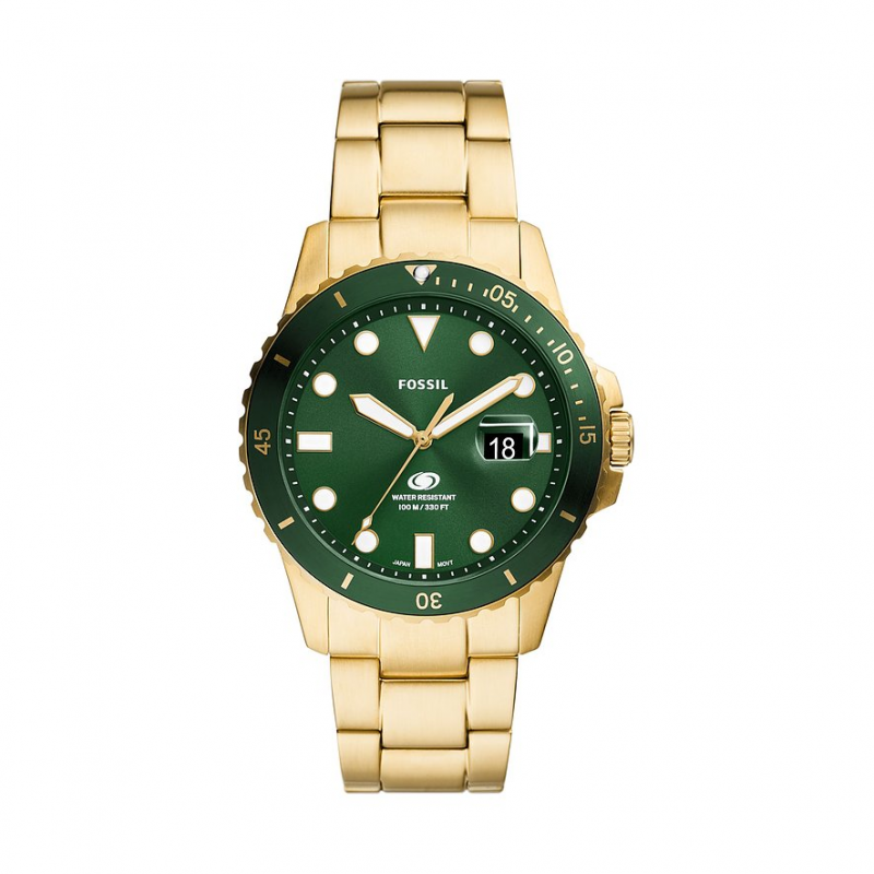 Fossil Herrenuhr FOSSIL BLUE DIVE FS6030 Edelstahl – Bild 1 von 3