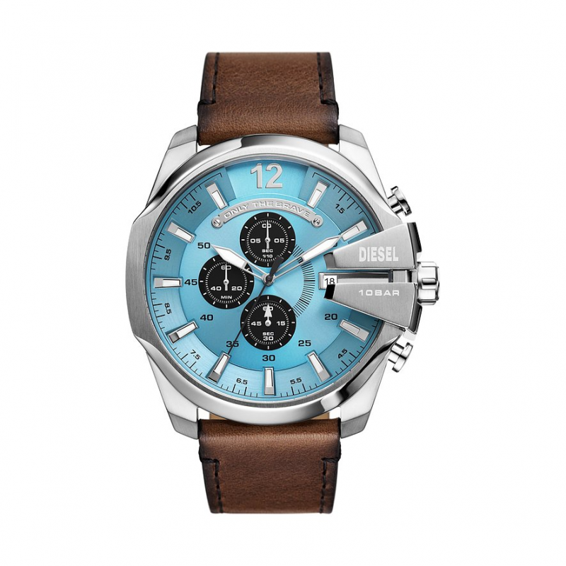 Diesel Chronograph MEGA CHIEF DZ4657 Edelstahl – Bild 1 von 3