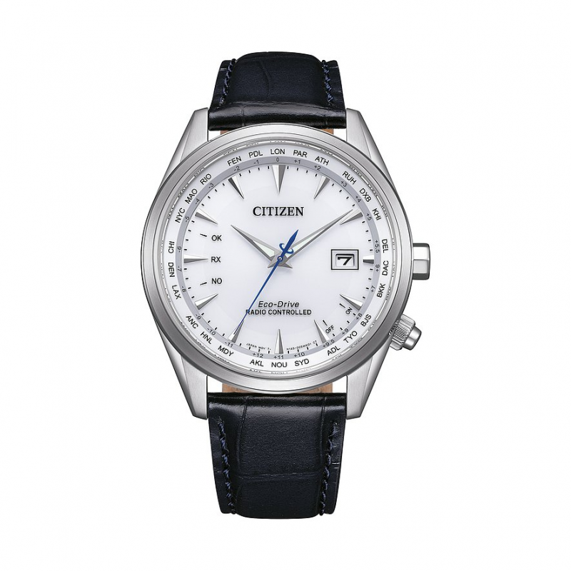 Citizen Herrenuhr Funkuhr CB0270-10A Edelstahl, Edelstahl