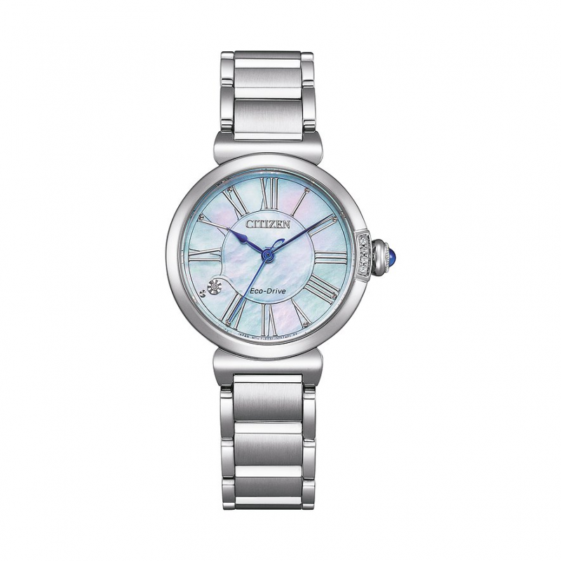 Citizen Damenuhr Elegant EM1060-87N Edelstahl, Edelstahl