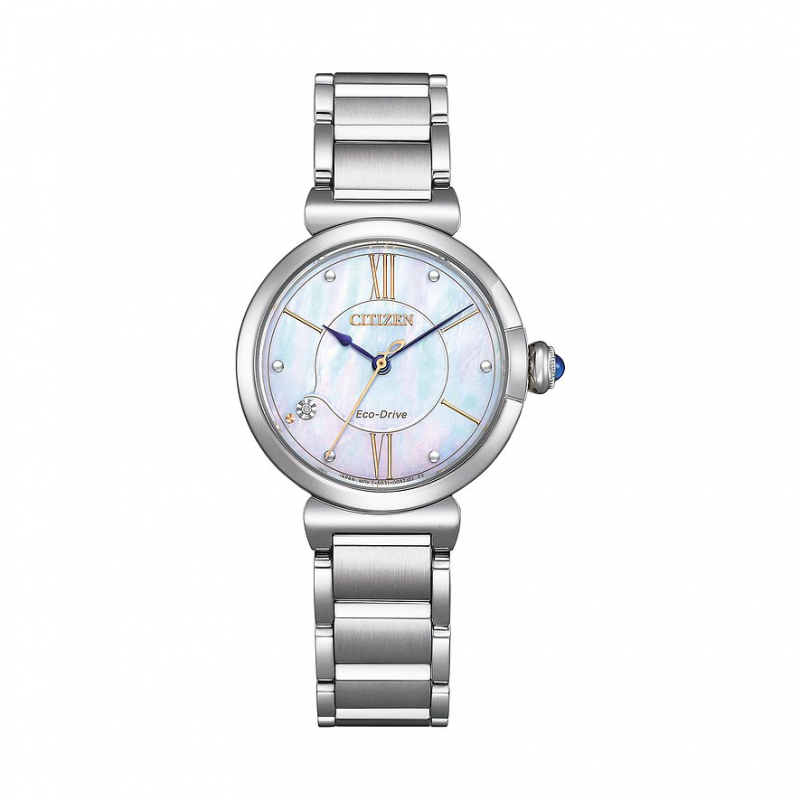 Citizen Damenuhr Elegant EM1070-83D Edelstahl, Edelstahl