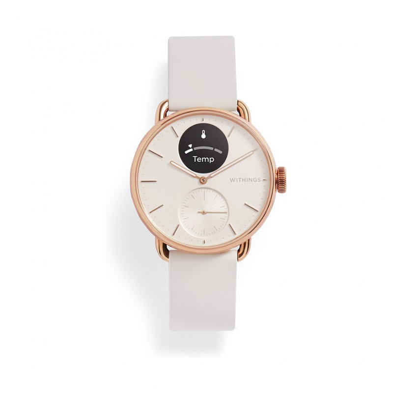 Withings Unisexuhr Scanwatch 2 HWA10-MODEL 3-ALL-IN Edelstahl – Bild 1 von 3