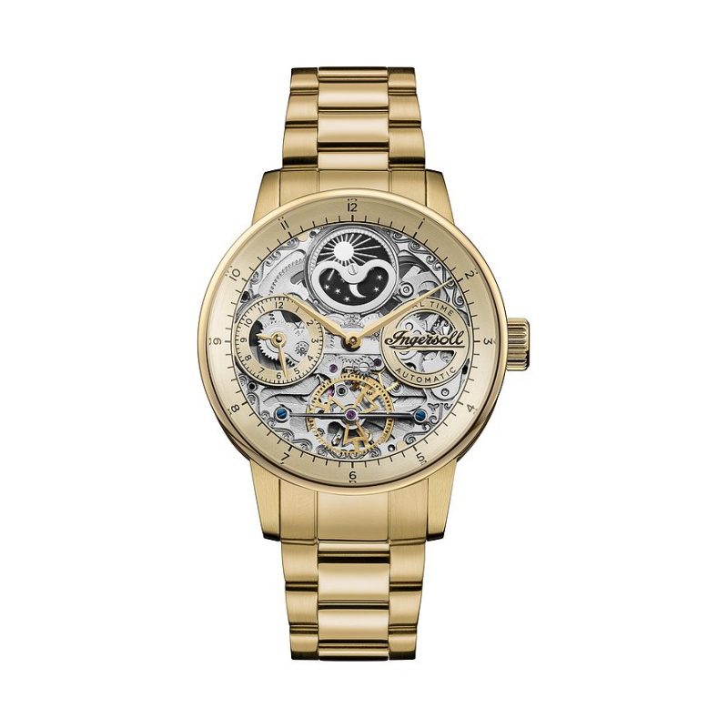 Ingersoll Herrenuhr THE JAZZ I07711 Edelstahl – Bild 1 von 3