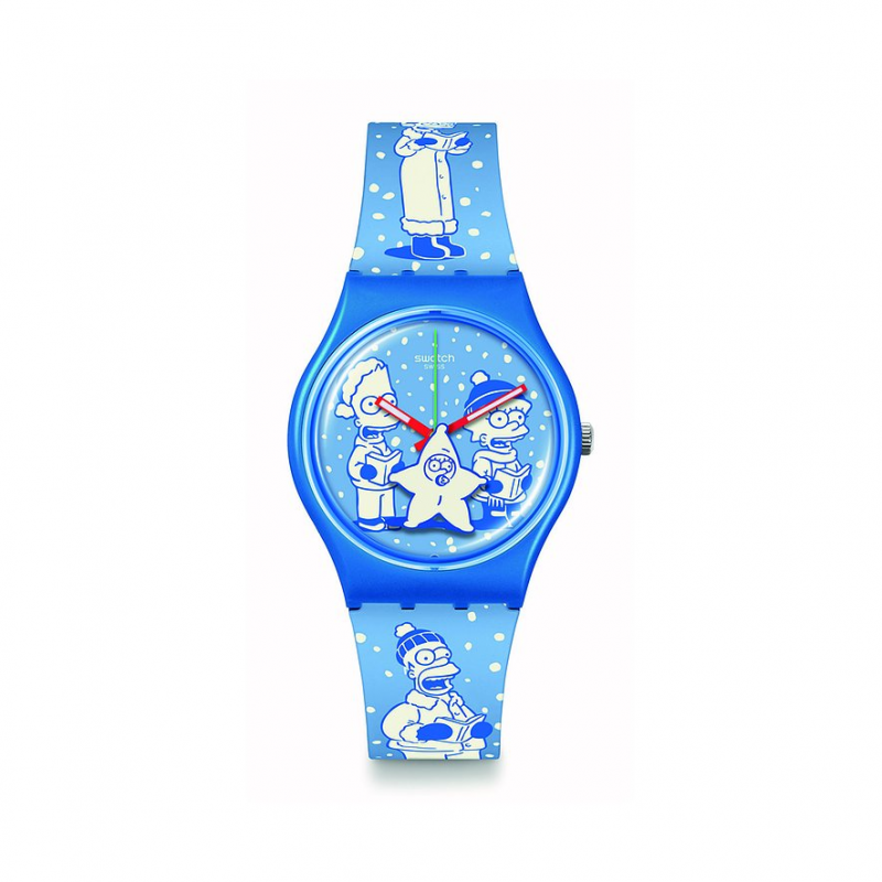 Swatch Unisexuhr XM2023 SO28Z126 Kunststoff – Bild 1 von 3
