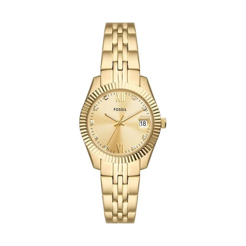 Fossil Damenuhr SCARLETTE ES5338 Edelstahl – Bild 1 von 3