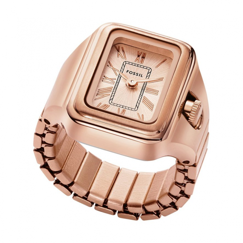 Fossil Damenuhr RAQUEL WATCH RING ES5345 Edelstahl – Bild 1 von 3