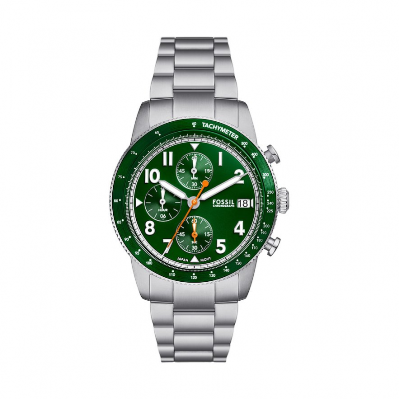 Fossil Chronograph SPORT TOURER FS6048 Edelstahl – Bild 1 von 3