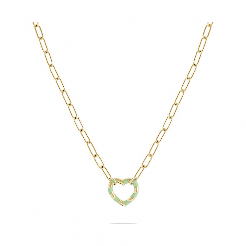 Guido Maria Kretschmer Kette 88994108 Edelstahl, Emaille