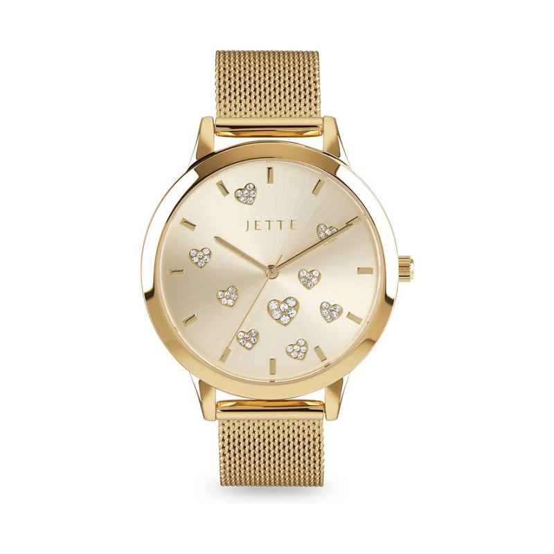 JETTE Damenuhr LOVE 88994256 Edelstahl – Bild 1 von 3