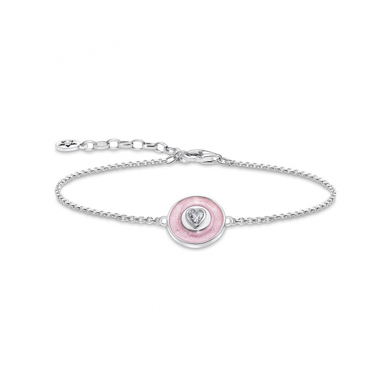 Thomas Sabo Armband Sterling Silver A2143-691-9-L19V 925er Silber, Emaille