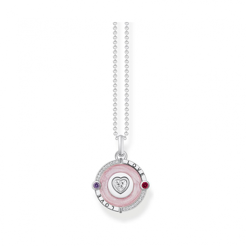 Thomas Sabo Kette Sterling Silver KE2201-390-9-L45V 925er Silber, Emaille – Bild 1 von 2