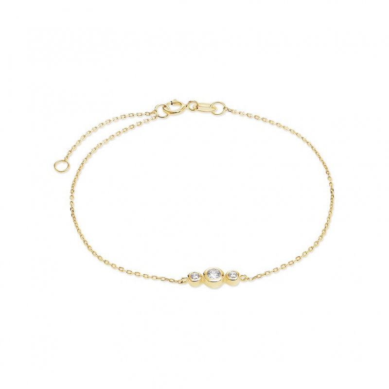 FAVS Armband 89016568 375er Gelbgold – Bild 1 von 3