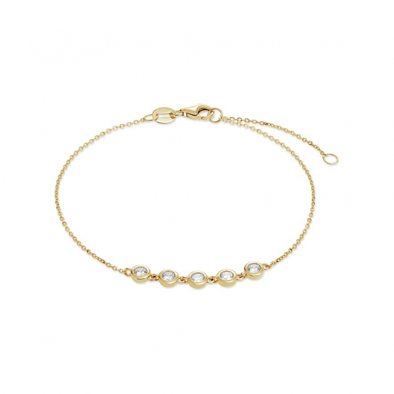 FAVS Armband 89016622 375er Gelbgold – Bild 1 von 3