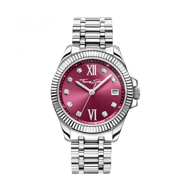 Thomas Sabo Damenuhr WA0407-201-212-33 MM Edelstahl – Bild 1 von 3
