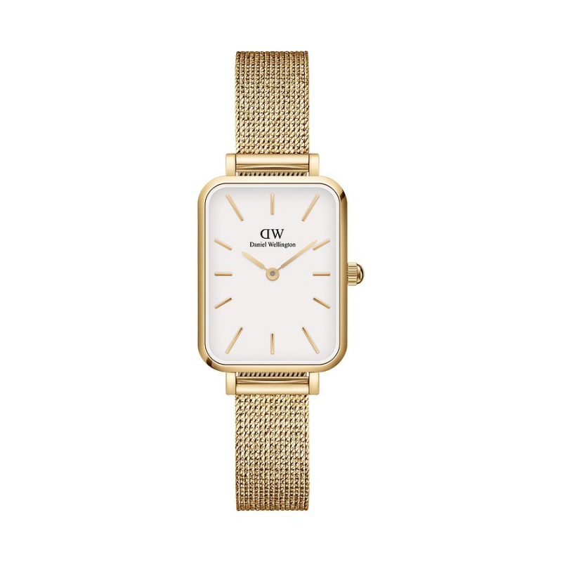 Daniel Wellington Damenuhr Quadro DW.DW00100556 Edelstahl