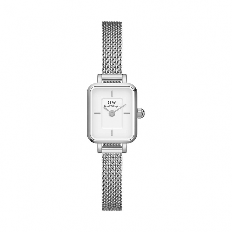 Daniel Wellington Damenuhr Quadro DW.DW00100726 Edelstahl