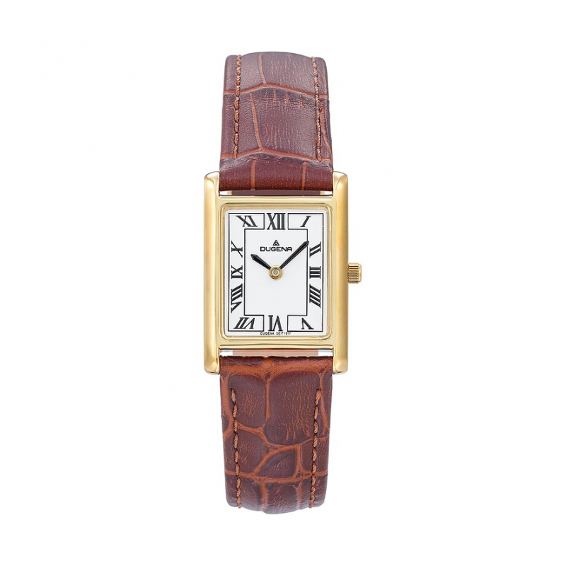 Dugena Damenuhr Quadra Classica 4461120 Edelstahl