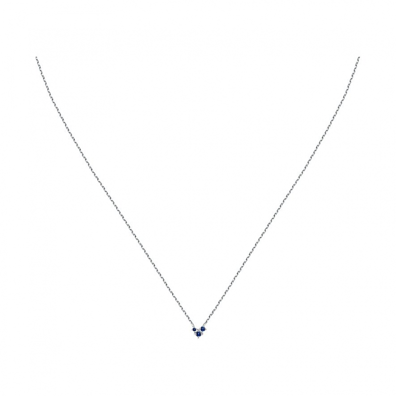 Live Diamond Kette LDW008210 375er Weißgold, recycelt – Bild 1 von 3